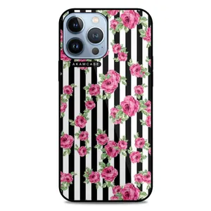 AKAM AMC-WA13PROMAX-FLOWERS-24 Cover For Apple iPhone 13 Pro Max
