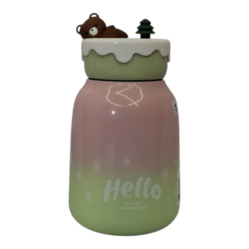 فلاسک کودک مدل خرس طرح کارما گنجایش 0.38 لیتر