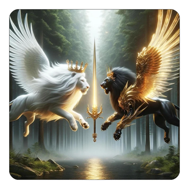 مگنت کاکتی طرح شیر مدل mp23824