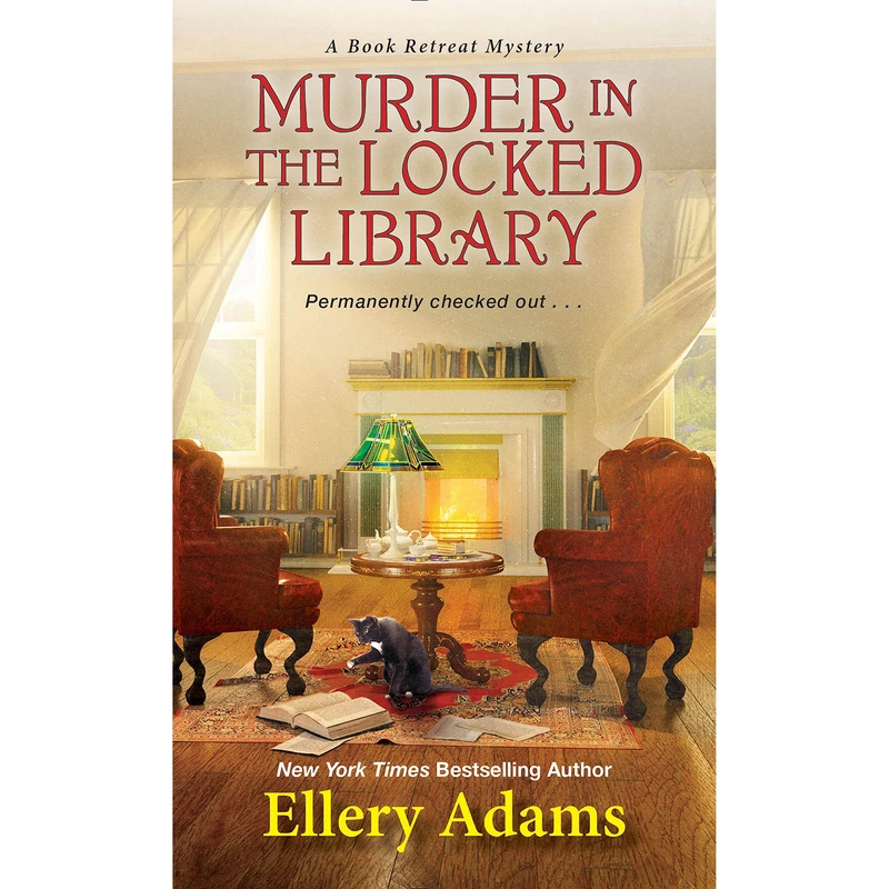 کتاب Murder in the Locked Library اثر Ellery Adams انتشارات Kensington Cozies 