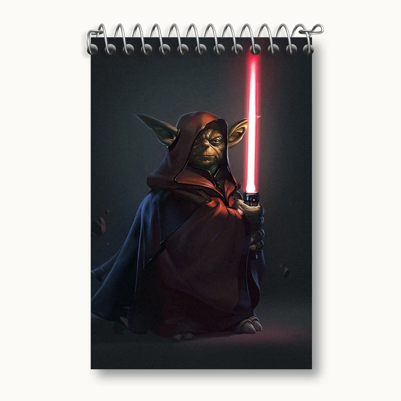 دفتر یادداشت 50 برگ خندالو مدل جنگ ستارگان (Star Wars) کد F1788