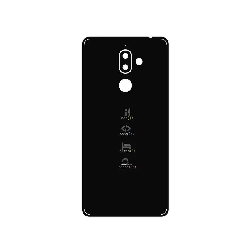 برچسب پوششی ماهوت مدل Programming 2 مناسب برای گوشی موبایل نوکیا 7 Plus