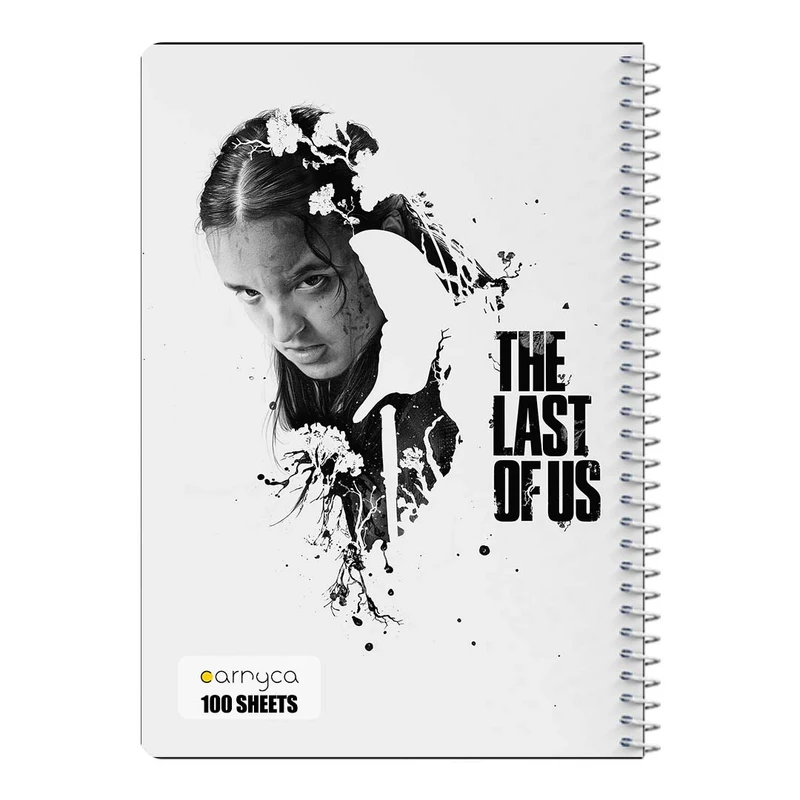 دفتر مشق 100 برگ سیمی کارنیکا طرح لست اف اس The Last of Us کد 23208