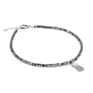 پابند نقره زنانه ریسه گالری طرح آناناس مدل Ri3-H2020-Silver