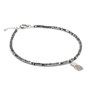 پابند نقره زنانه ریسه گالری طرح آناناس مدل Ri3-H2020-Silver