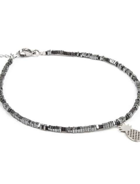 پابند نقره زنانه ریسه گالری طرح آناناس مدل Ri3-H2020-Silver