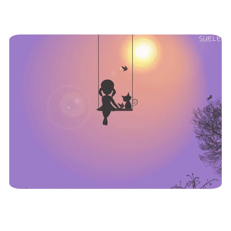 ماوس پد مدل دختر کد 192 BBB