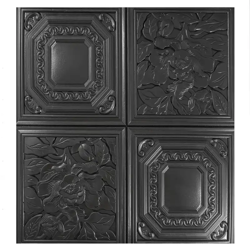 دیوارپوش مدل فومی پشت چسب دار طرح گل کد P152