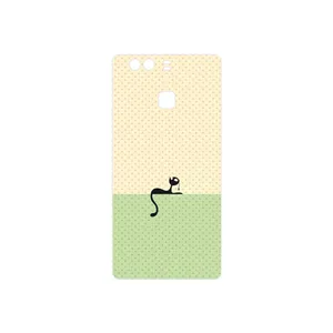 MAHOOT Minimal Internet Cat Icon Cover Sticker for Huawei P9