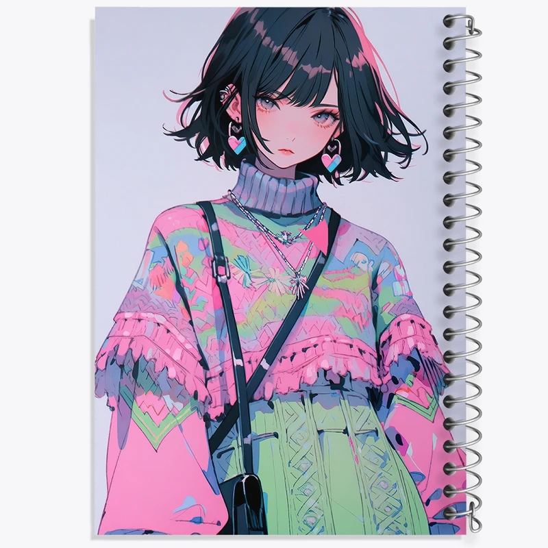 دفتر نقاشی 50 برگ خندالو طرح دخترانه کد F628