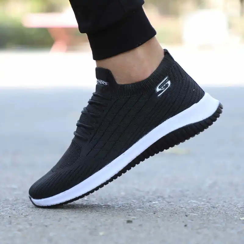 کفش راحتی مدل اسکای جورابی رنگ مشکی