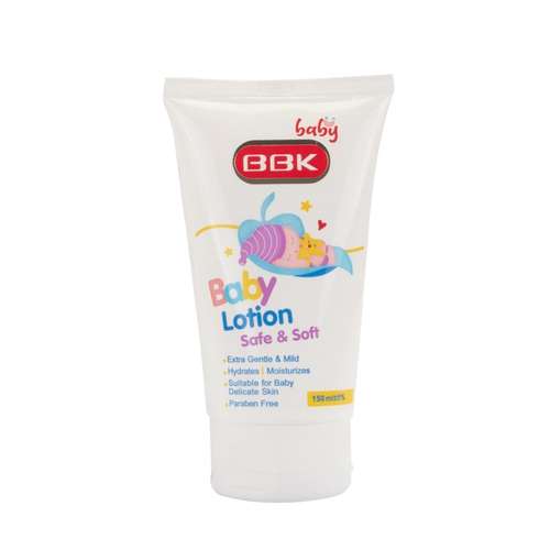 لوسیون بدن کودک بیبی ببک مدل safe & soft حجم 150 میلی لیتر