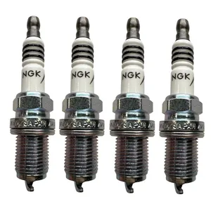 شمع خودرو ایریدیوم ان جی کی مدل BKR6EIX-11-6418 پایه کوتاه مناسب برای تویوتا کرولا بسته 4 عددی