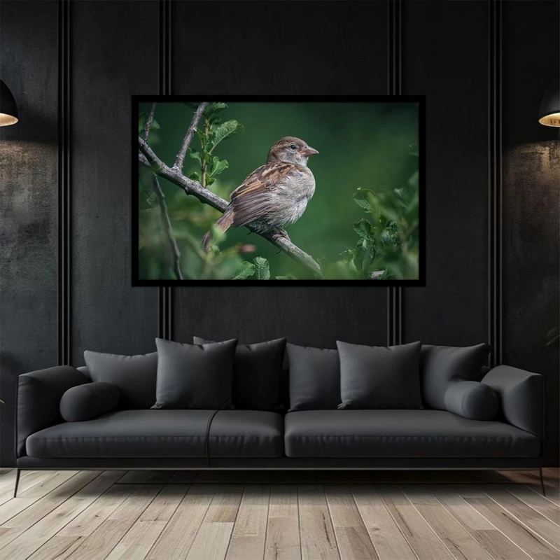 تابلو بکلیت طرح طبیعت پرنده و پرندگان مدل B-bu5139