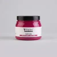 ماسک مو ویتاپلکس مدل CURL CARE مناسب برای موهای فر حجم 500 میلی&zwnj;لیتر