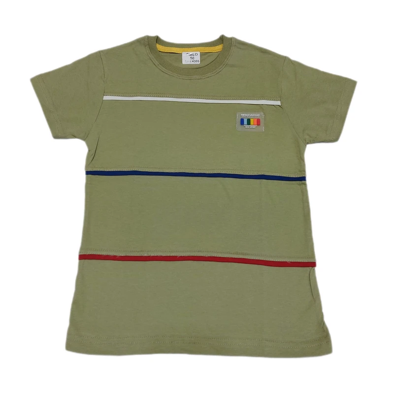 تی شرت آستین کوتاه پسرانه مدل 5065 fblo