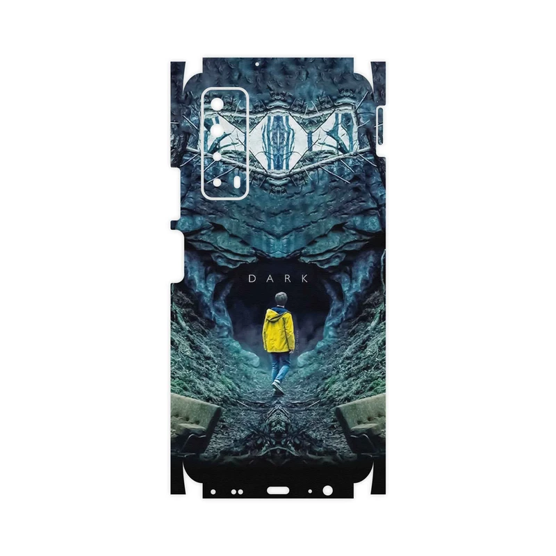 برچسب پوششی ماهوت مدل Dark-FullSkin مناسب برای گوشی موبایل هوآوی Y7a