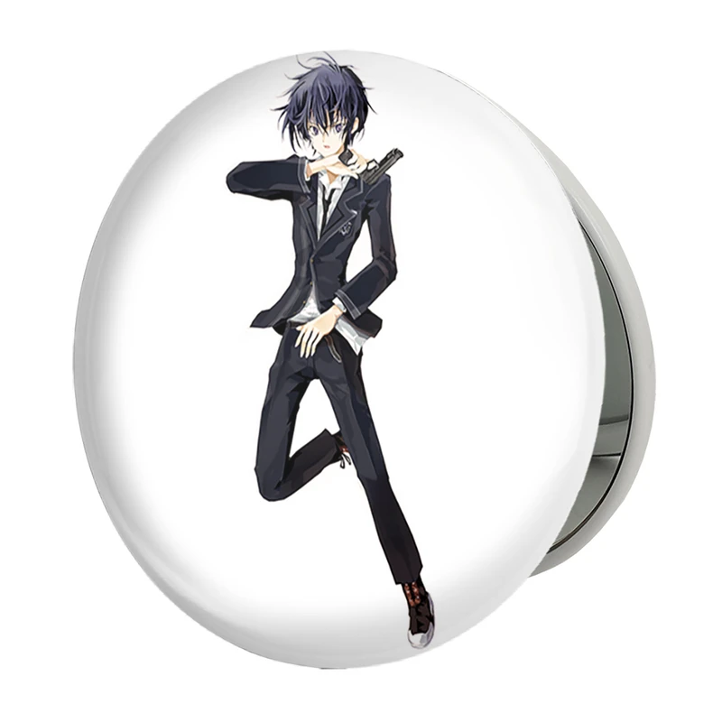 آینه جیبی خندالو طرح ساتومی انیمه گلوله سیاه مدل تاشو کد 35828