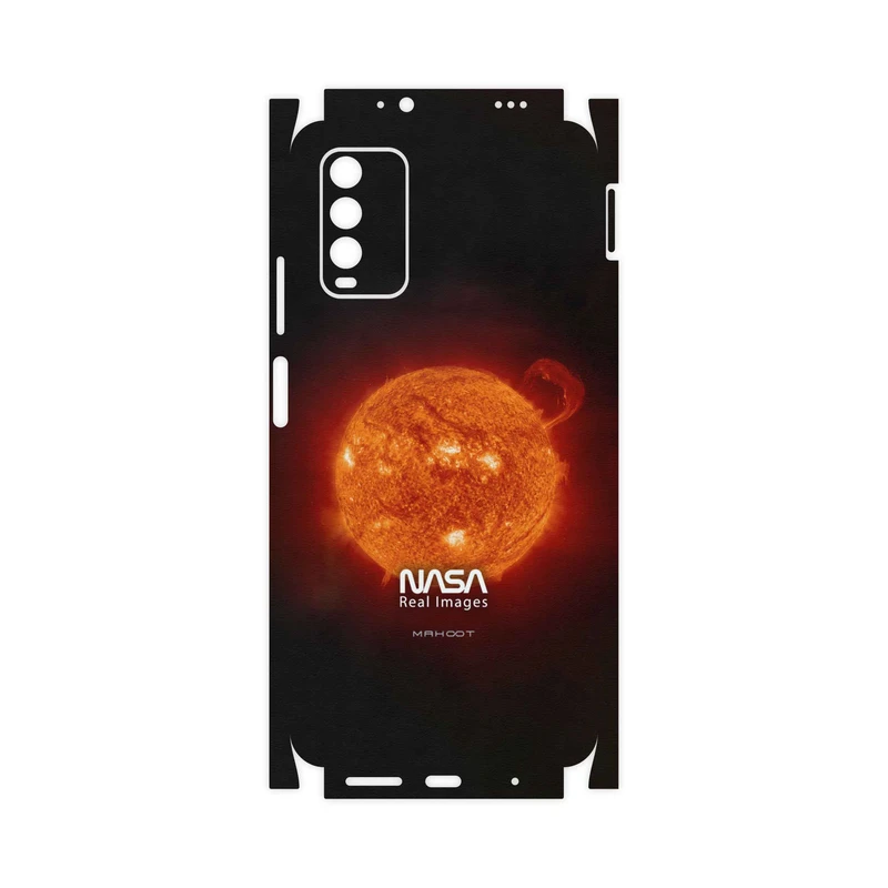 برچسب پوششی ماهوت مدل Sun-By-NASA-FullSkin مناسب برای گوشی موبایل شیائومی Redmi Note 9 4G