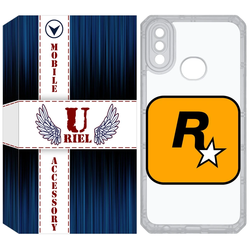 کاور یوریل مدل Clear کد 54 طرح راک استار مناسب برای گوشی موبایل سامسونگ Galaxy A10S / M10S
