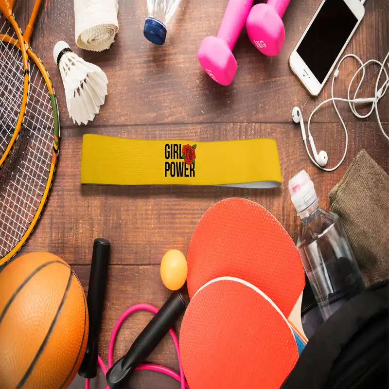 هدبند ورزشی آی تمر مدل قدرت دخترانه کد 308