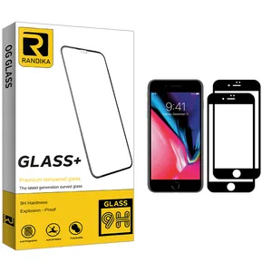 Randika GLD Screen Protector For Apple iPhone 7 Plus Pack Of 2