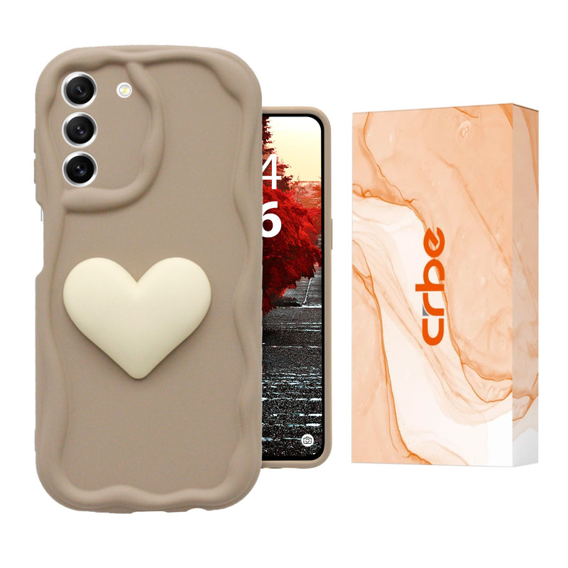 کاور کربی مدل Heart مناسب برای گوشی موبایل سامسونگ Galaxy S21 Fe	