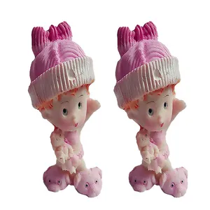 مجسمه مدل دوقلو دختر بسته 2 عددی