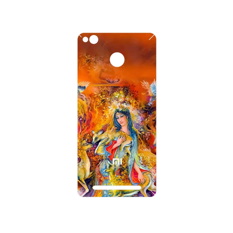 برچسب پوششی ماهوت مدل Persian miniature 2 مناسب برای گوشی موبایل شیائومی Redmi 3 Pro