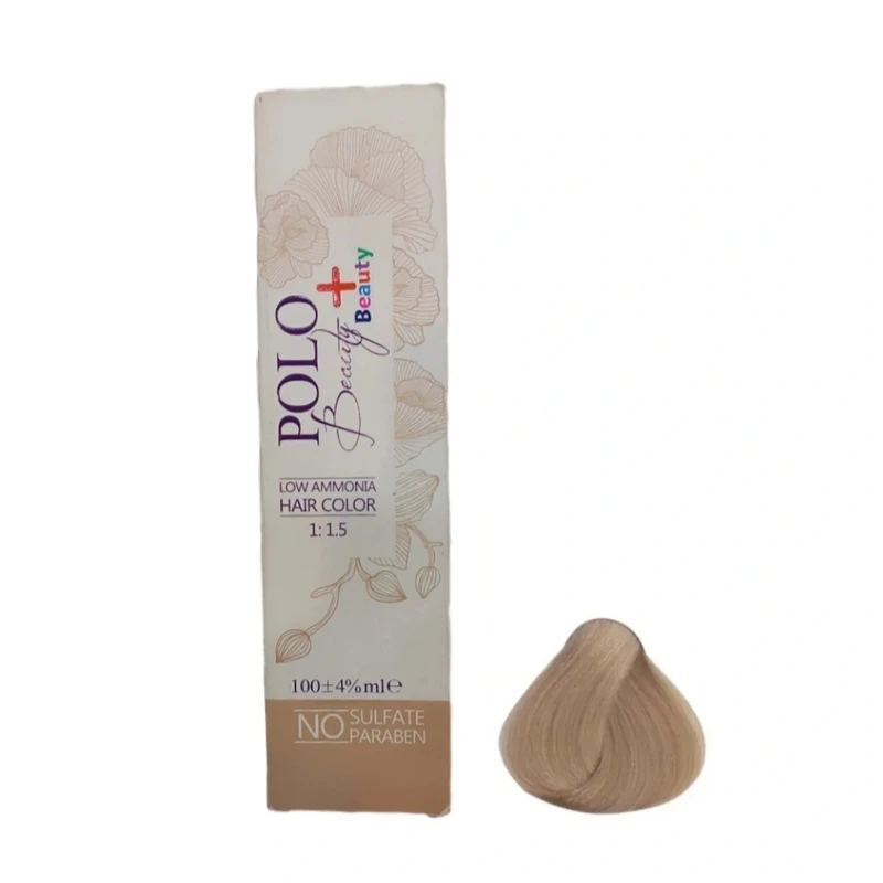 رنگ مو پلو بیوتی شماره N8-9.0مدل پلاس بیوتی حجم‌ 100 میلی لیتر رنگ بلوند خیلی روشن