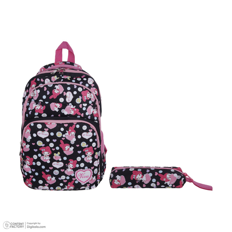 کوله پشتی مدل My Melody به همراه جامدادی