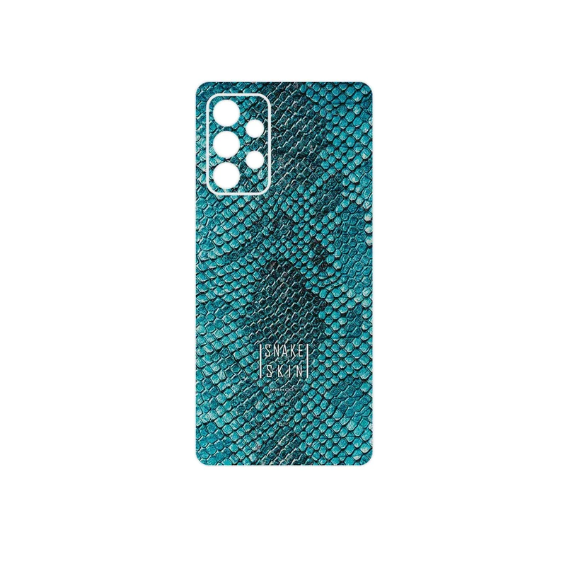 برچسب پوششی ماهوت مدل Blue Snake Skin مناسب برای گوشی موبایل سامسونگ Galaxy A53 5G