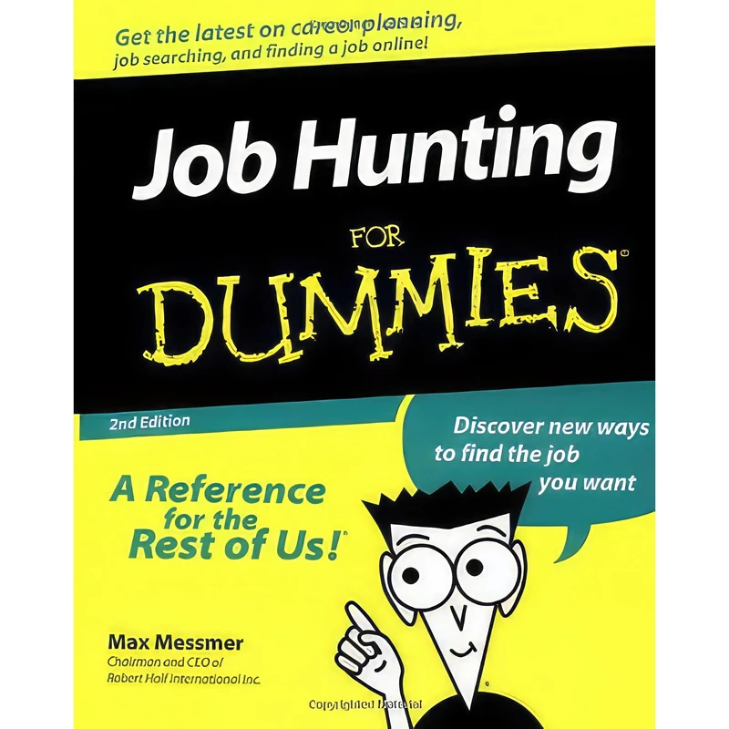 کتاب Job Hunting for Dummies, 2nd Edition اثر Max Messmer انتشارات IDG Books