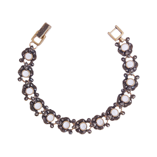 دستبند دستساز زنانه مدل گل کد JW508.7