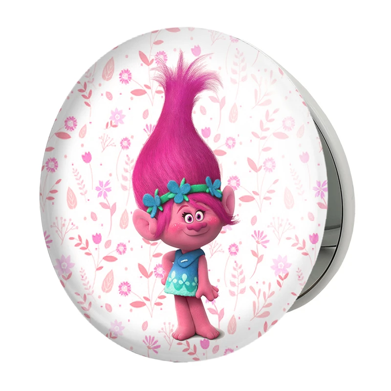 آینه جیبی خندالو طرح ترول ها Trolls مدل تاشو کد 4822 