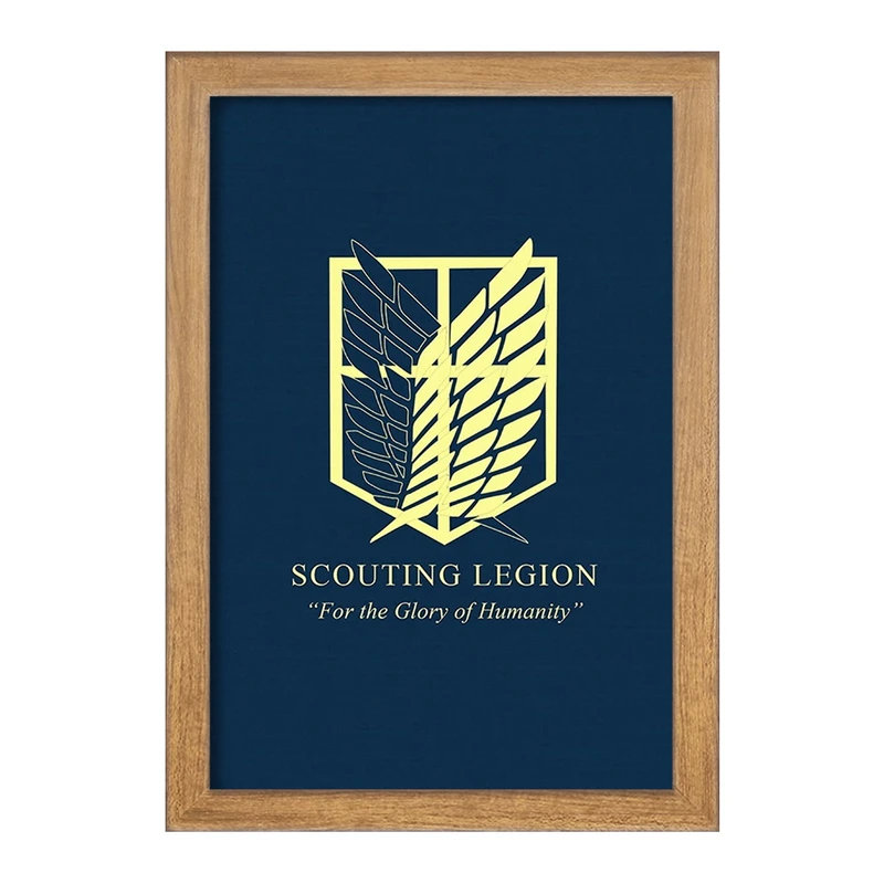 تابلو خندالو مدل لژیون پیشاهنگی انیمه اتک آن تایتان Attack on Titan  کد 10991