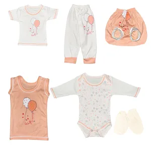 ست 6 تکه لباس نوزادی مدل نادیا