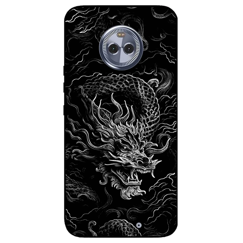 کاور مگافون طرح اژدها مدل 1897 مناسب برای گوشی موبایل موتورولا Moto X4