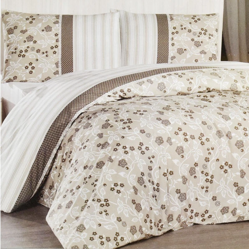 سرویس ملحفه ایسیمو هوم سری رنفورس طرح Melory یک نفره 3 تکه