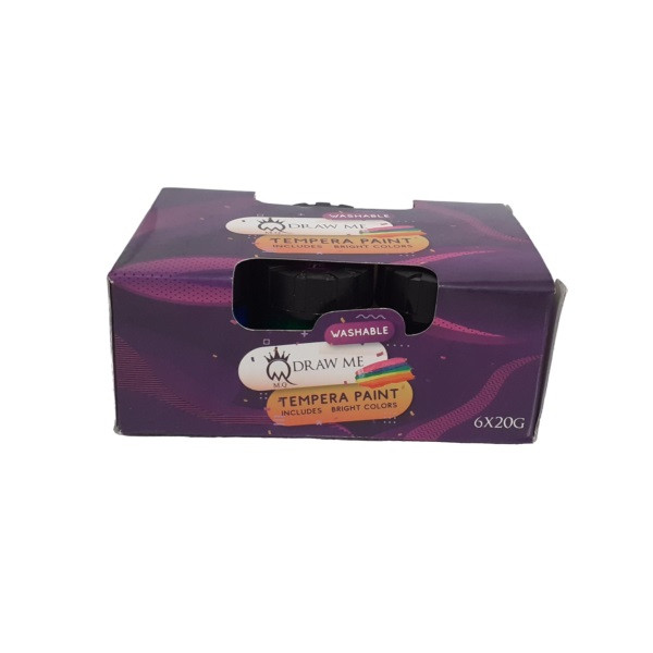 گواش درآو مدل TEMPERA PAINT بسته 6 عددی