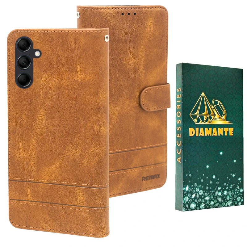 کیف کلاسوری دیامانته مدل gn مناسب برای گوشی موبایل سامسونگ Galaxy A24