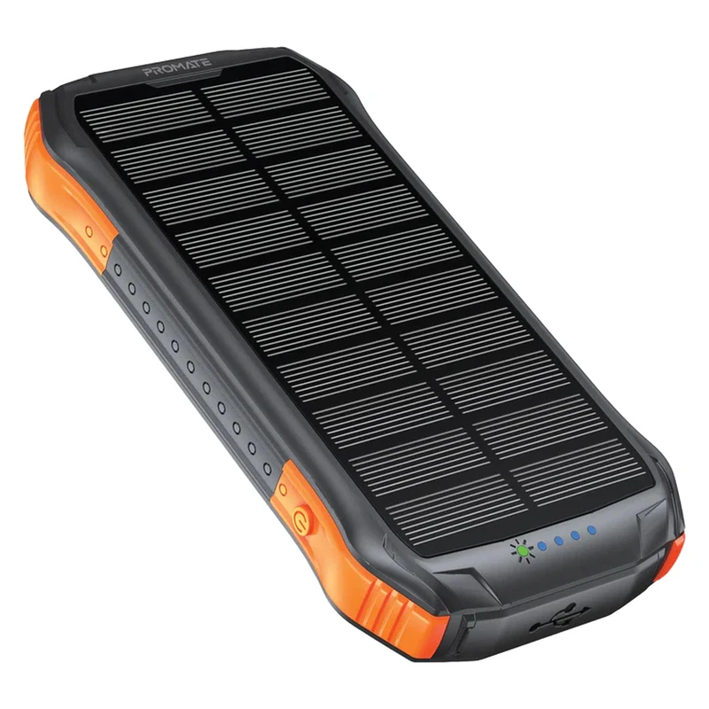 پاوربانک پرومیت مدل SOLARTANK-10PDQI ظرفیت 10000 میلی آمپر ساعت