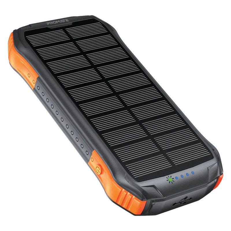 پاوربانک پرومیت مدل SOLARTANK-10PDQI ظرفیت 10000 میلی آمپر ساعت