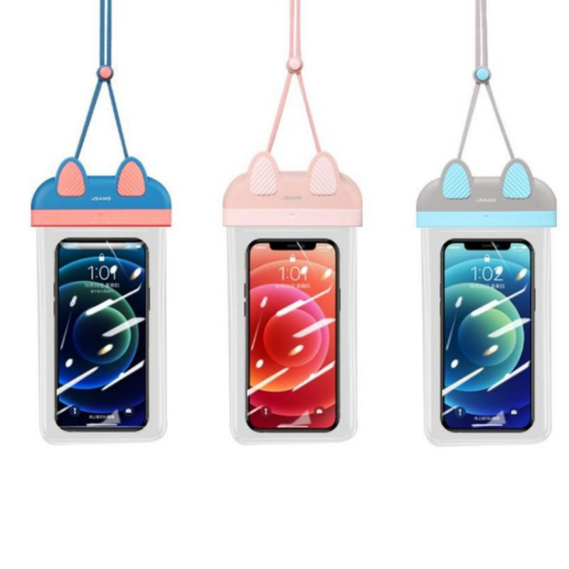  کاور ضدآب یوسمز مدل YD500 مناسب برای گوشی موبایل 6 اینچی بسته 3عددی