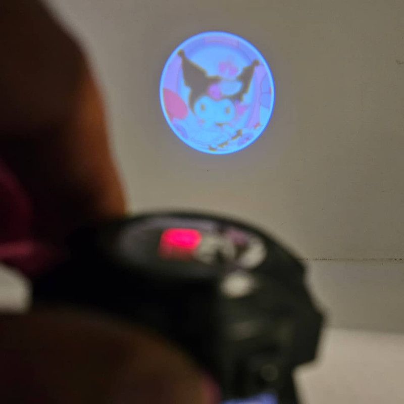 ساعت مچی دیجیتال بچگانه مدل  کرومی کارتونی پروژکتوری