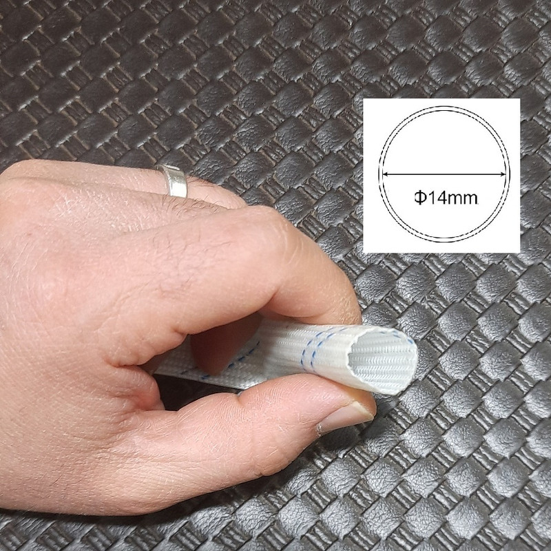 وارنیش نسوز مدل PVC 5 -7- 12 - 14 - 18 MM طول یک متر مجموعه 5 عددی