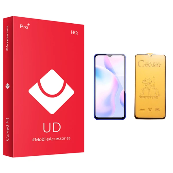 محافظ صفحه نمایش سرامیکی یو دی مدل HQ مناسب برای گوشی موبایل شیائومی Redmi 9A