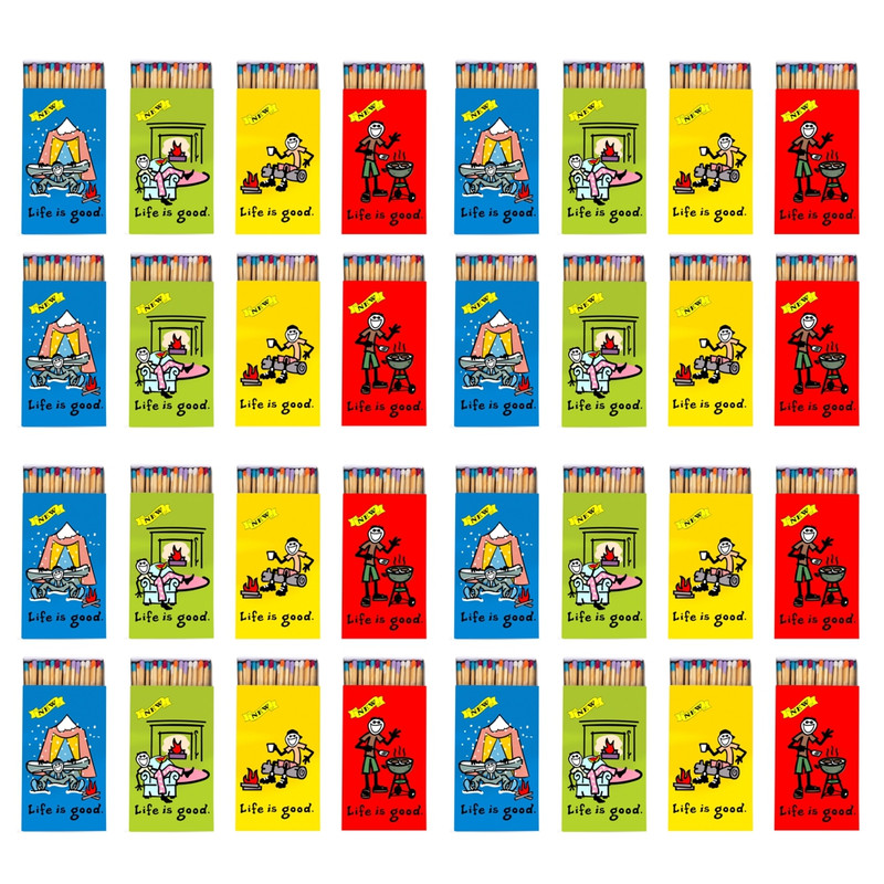 کبریت مدل شومینه بسته 32 عددی