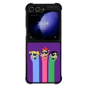AKAM AMCWSGZFLIP5-POWERPUFF GIRLS13 Cover For Samsung Galaxy Z Flip 5