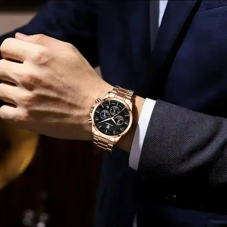 ساعت مچی عقربه‌ای مردانه پوداگار مدل GB 928